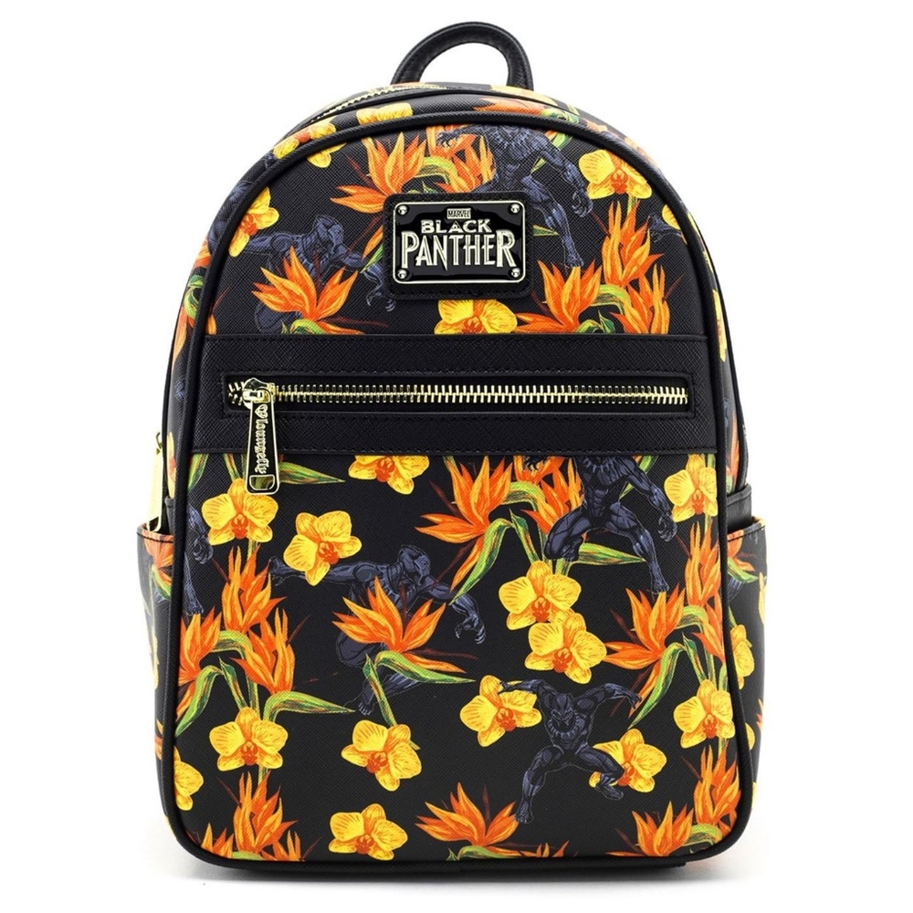 Black Panther Loungefly Mini Floral Backpack